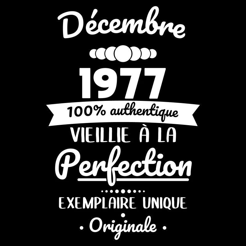 Anniversaire 45 ans - Décembre 1977 Originale