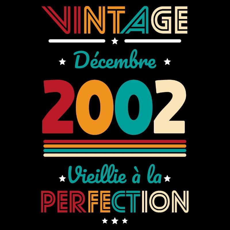Anniversaire 20 ans - Décembre 2002 Vintage