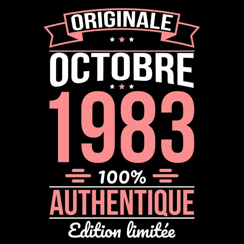 Anniversaire 40 ans - Originale - Octobre 1983