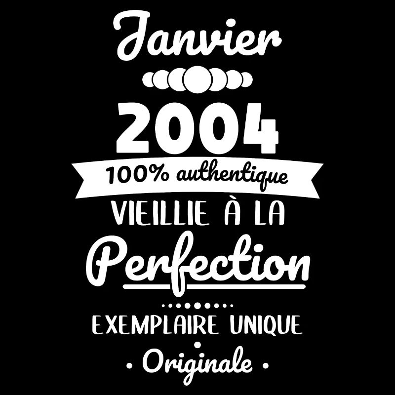 Anniversaire 20 ans - Janvier 2004 Originale