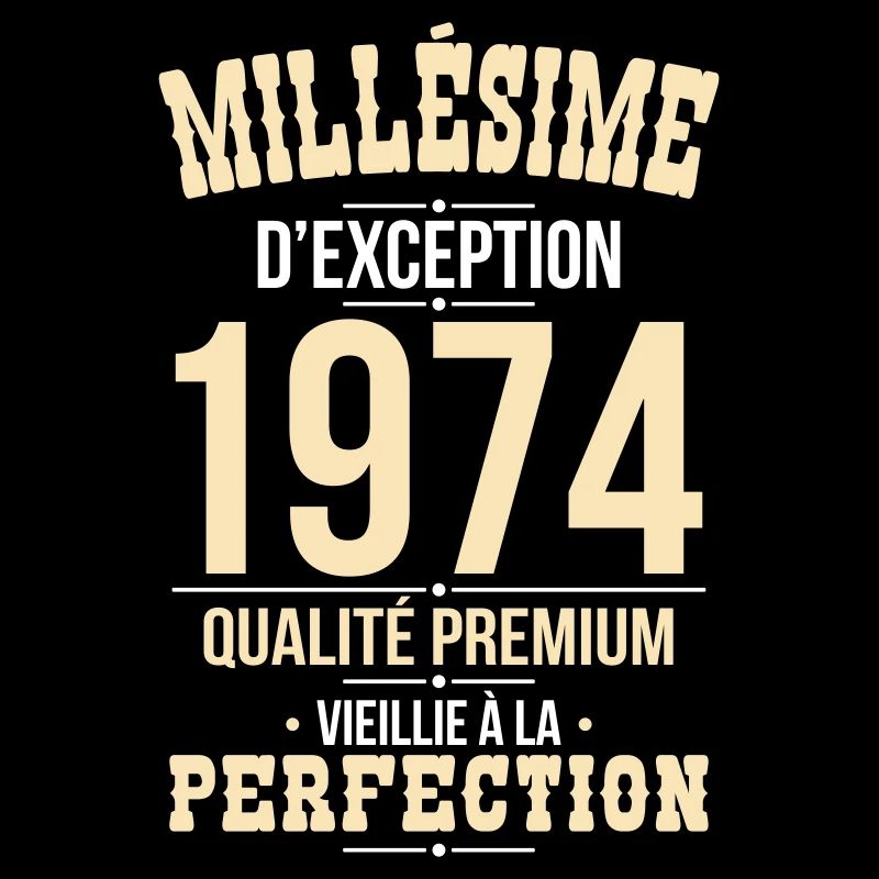 Anniversaire 50 ans - Millésime d'Exception 1974