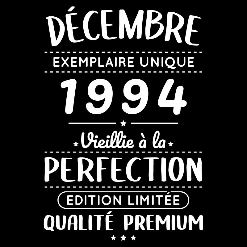 30-jähriges Jubiläum - Dezember 1994 Perfektion