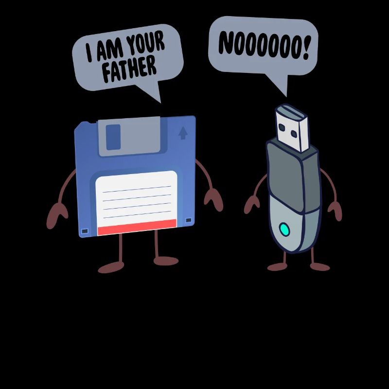 I AM YOUR FATHER USB Floppy Disk Funny Computer