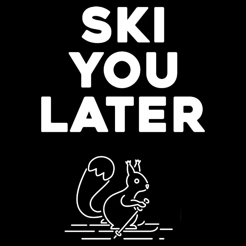 ski ski u plus tard skihase