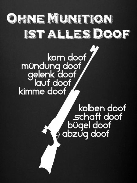 Sans munitions tout stupide