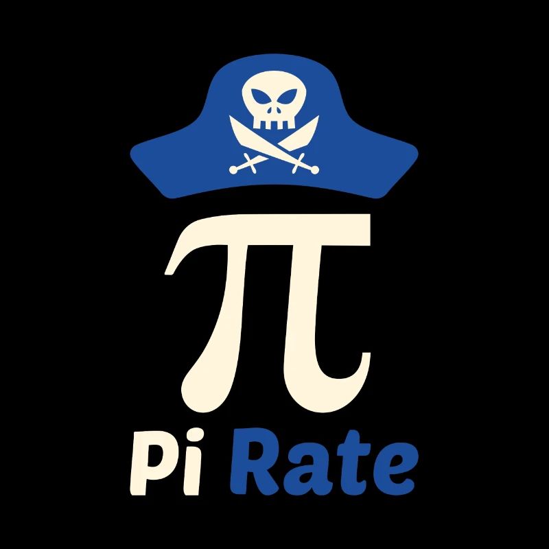 Pi rate Pi day 14.03. Mathematics Circular Number Pi