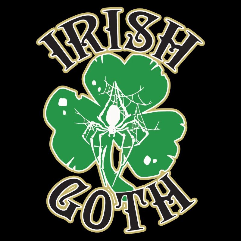 Irischer Goth St. Patrick's Day