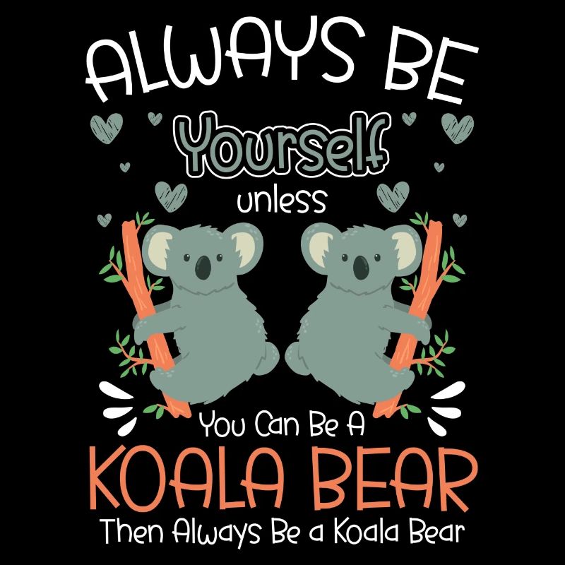 Koala Bär Beuteltier Baum