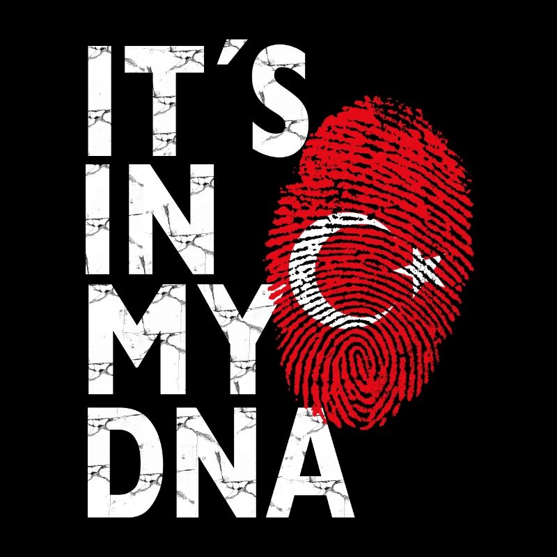 C'est dans mon ADN Tshirt Drapeau de la Turquie pour les Turcs