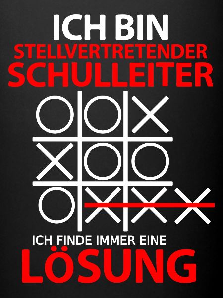 Stellvertretende Schulleiter Schulleitung Spruch