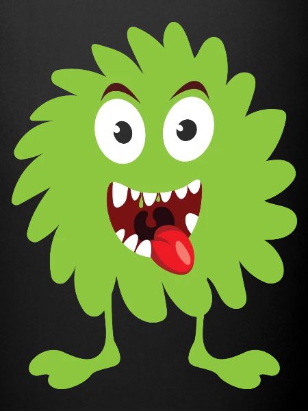 Monstre moelleux vert
