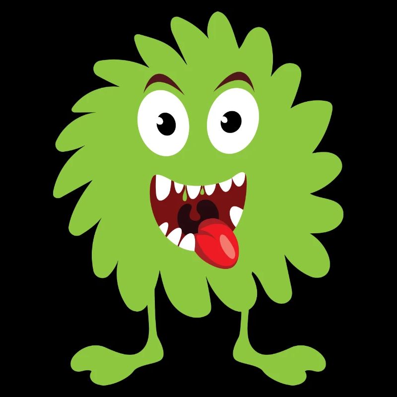 Monstre moelleux vert