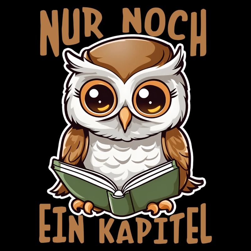 Buch Bücherwurm Eule Leseratte Lesen Bibliothek