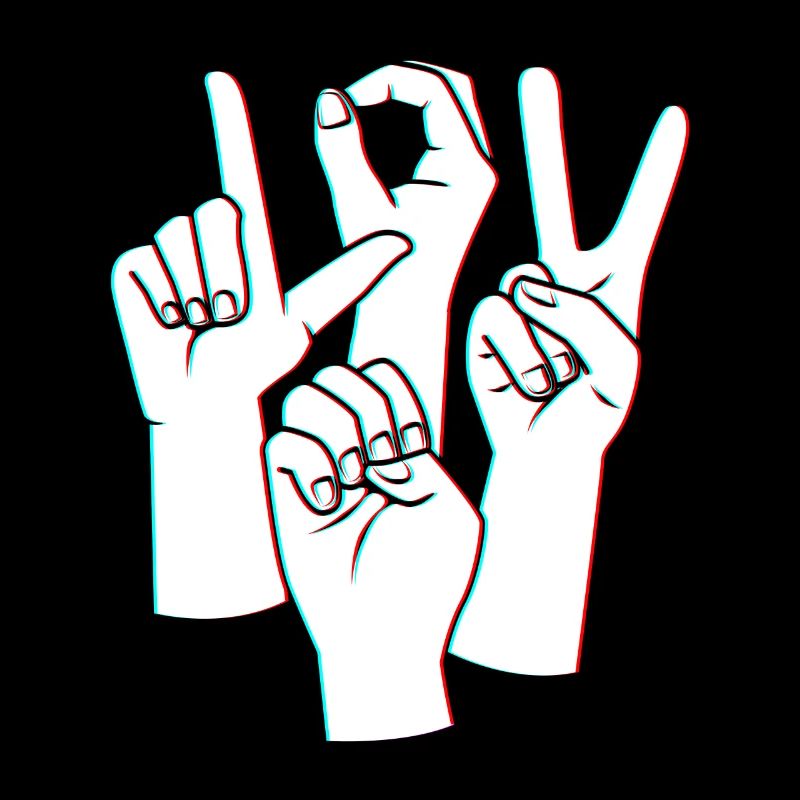 Sign language sign ASL deaf