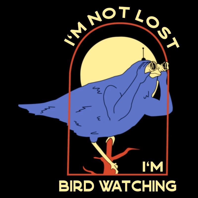 Bird Nerd Lustiges Vogel Design