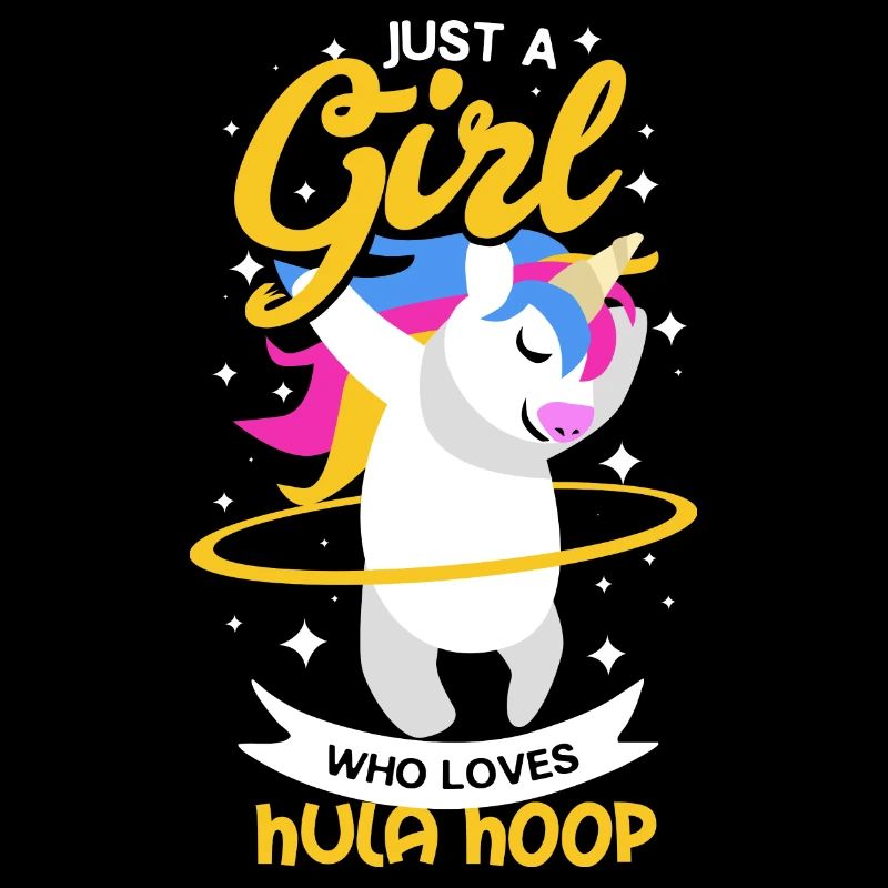 Hula Hoop Licorne