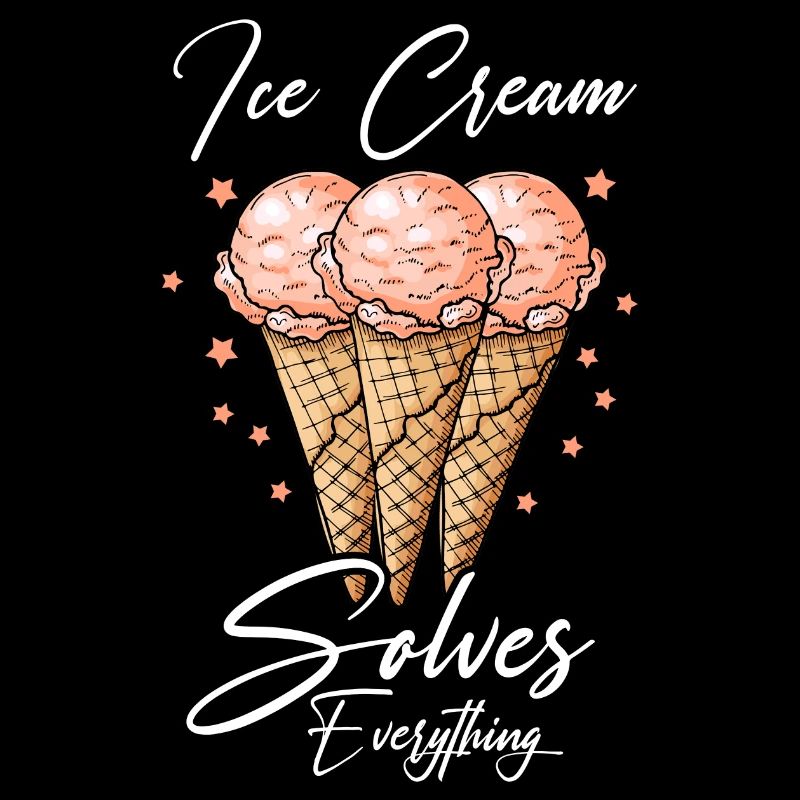 Ice cream is the solution for all garments