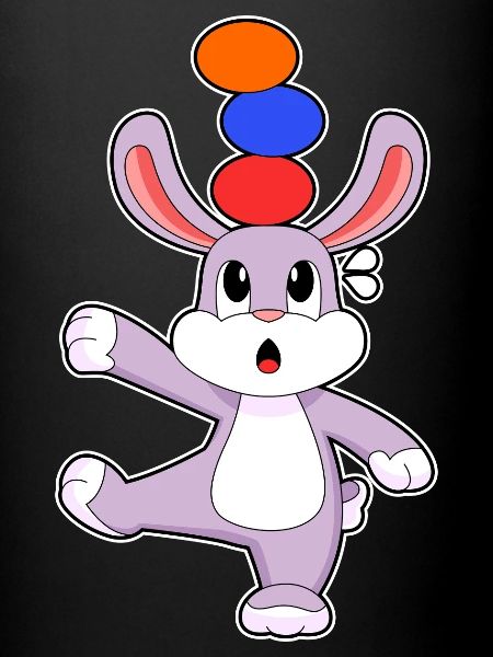 Bunny Easter Dancing