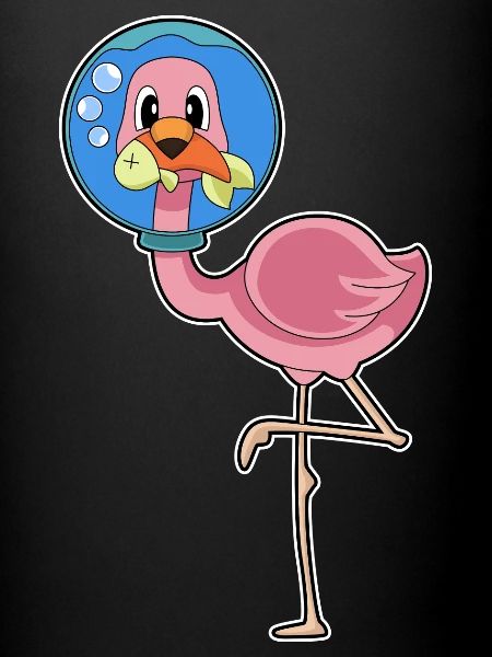 Poisson flamant rose