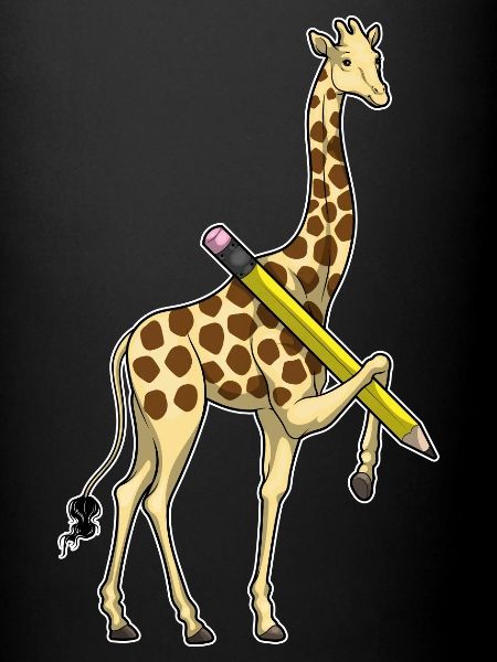 Giraffe Student Pencil School