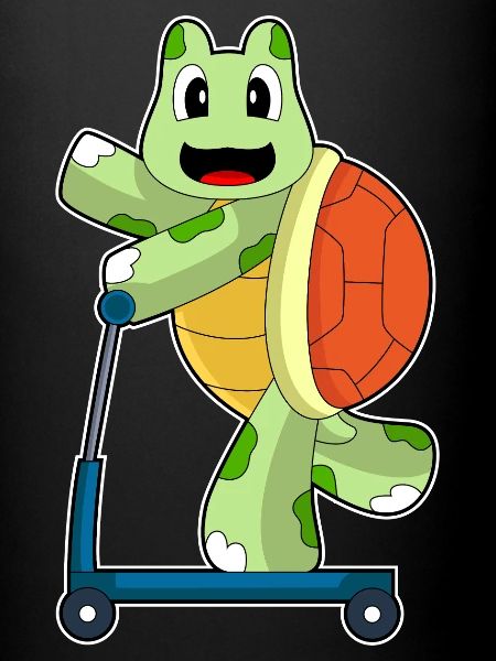 Turtle scooter