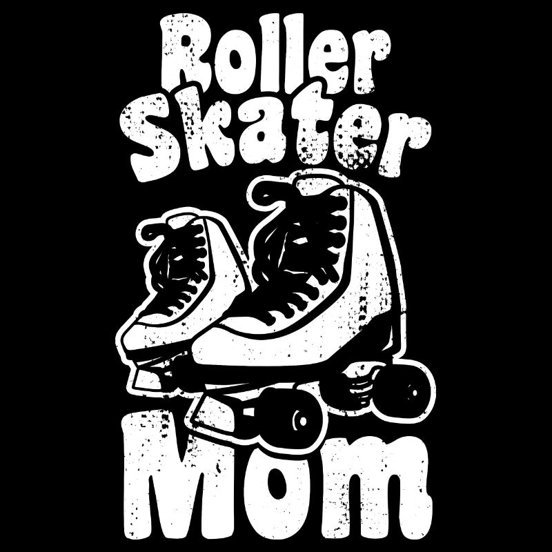 Mère patineuse à roulettes