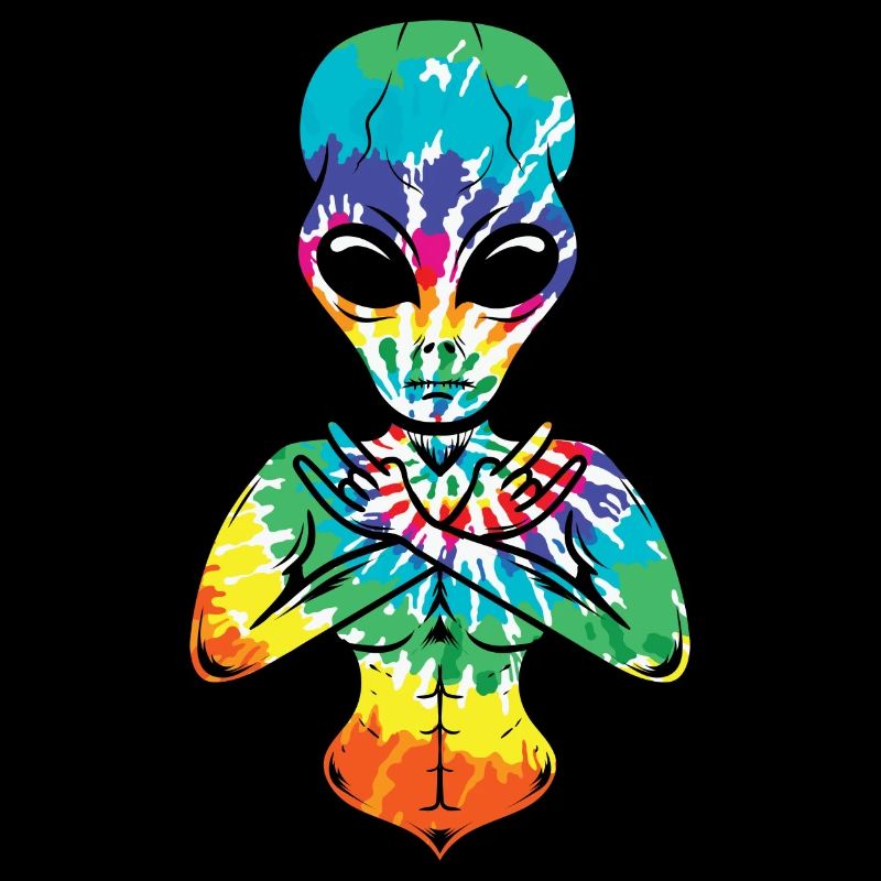 Funny Space Alien UFO Spacecraft