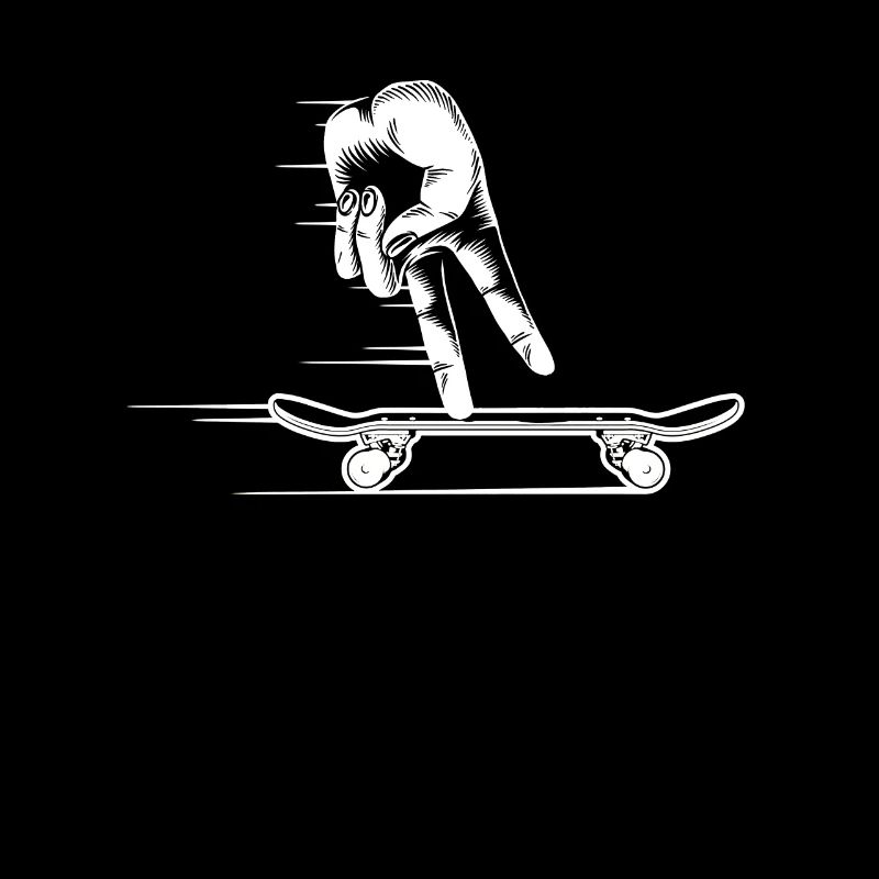 Finger Skateboard Fingerboard Patinage TShirt