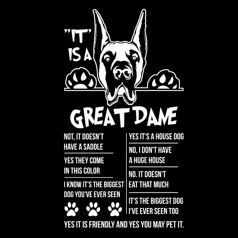 Great Dane Friendly TShirt