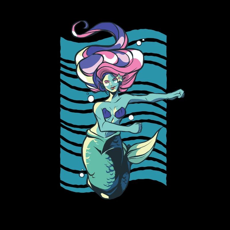 Dab dabbing danse sirène