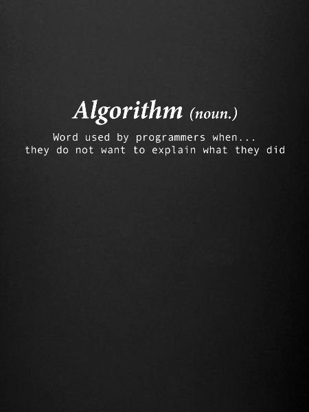 Définition d'algorithme