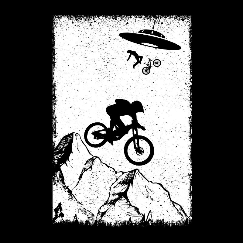 Biker vs. Alien