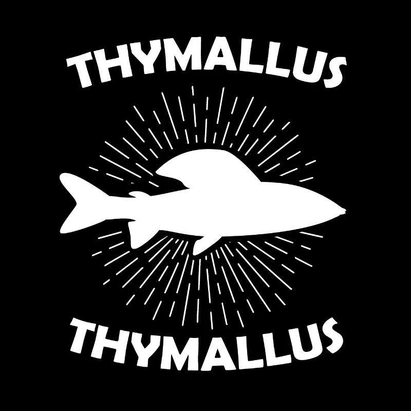 Tyhmallus Thymallus Äsche Geschenk Forellenregion