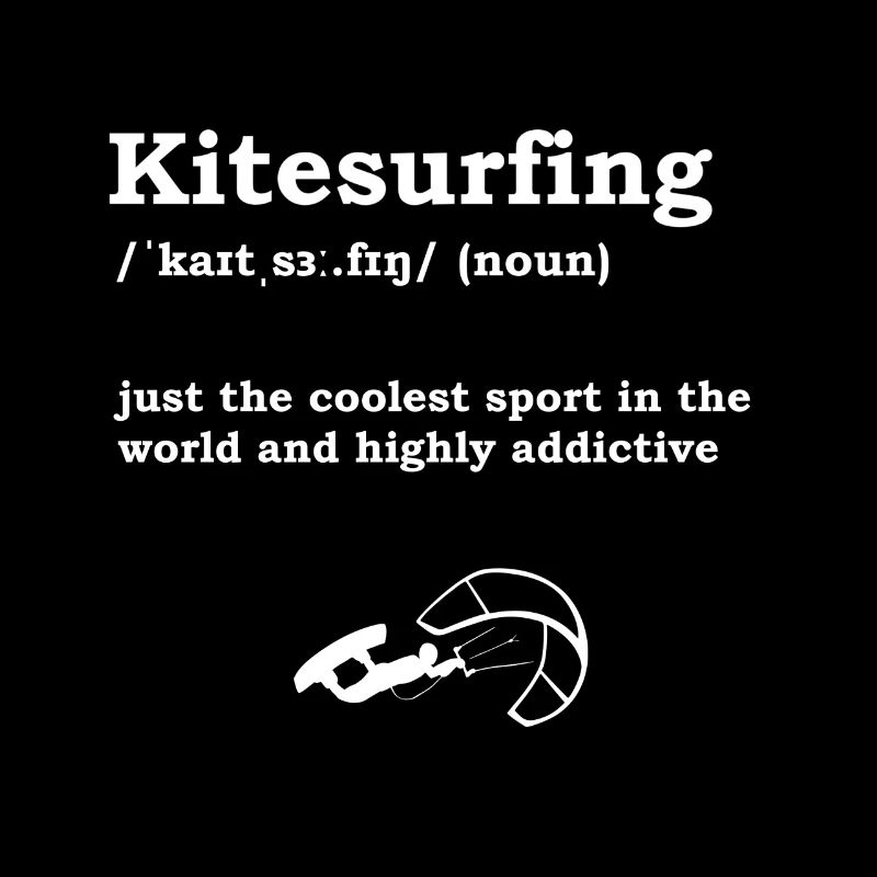 Kite surfer kitesurfing kiteboarding gift idea