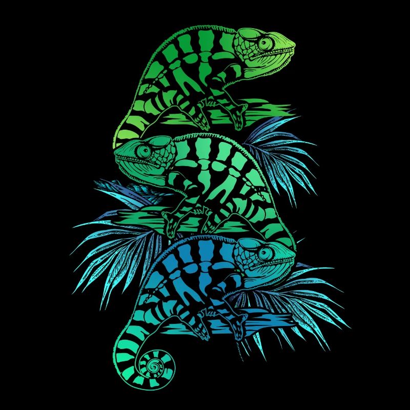 Animaux caméléon