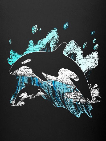 Killer whale gift