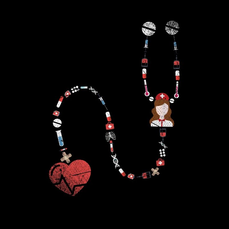 Krankenschwester Stethoskop