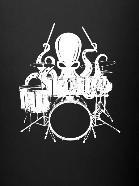 Octopus drummer