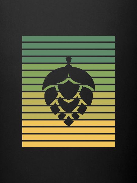Retro beer hops