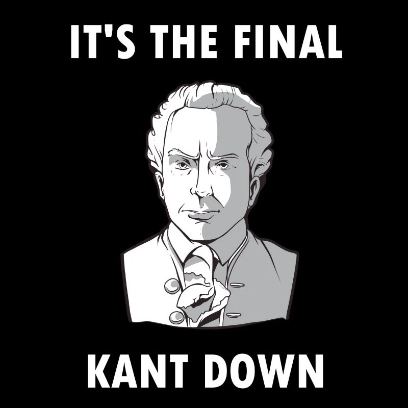 Philosophie Immanuel Kant Down Philosoph Witzig