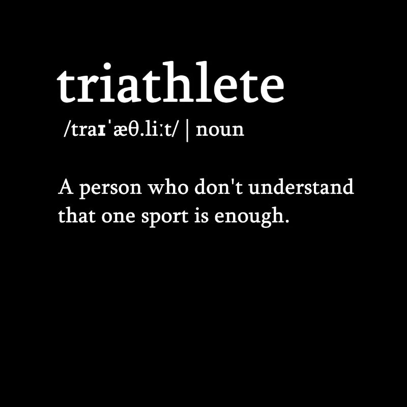 Triathlet Definition Lexikon Triathlon Geschenk