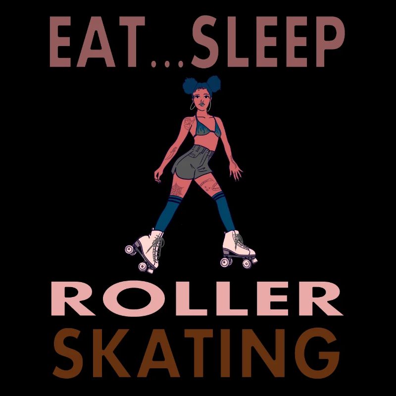 Roller skating Inline Skater Gift Idea Skate