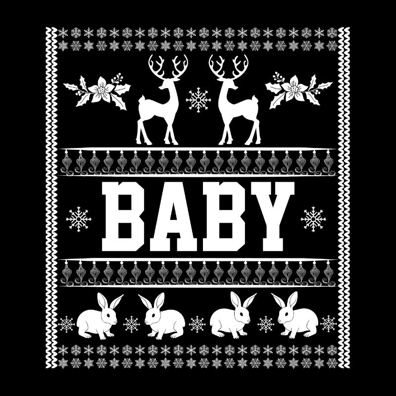 C’est mon vilain design de Noël pour bébé