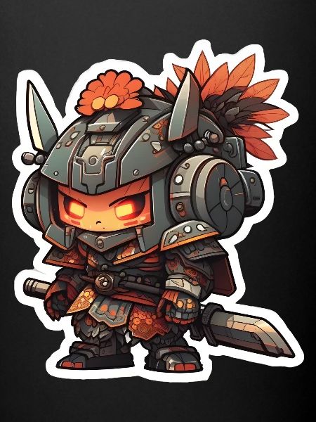 Robot Samouraï Chibi