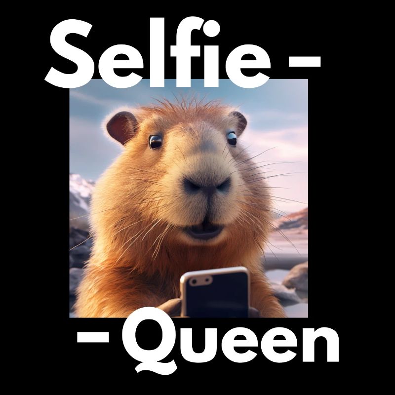 Capybara Selfie Queen