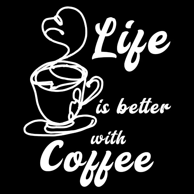 Mit Kaffee ist das Leben besser