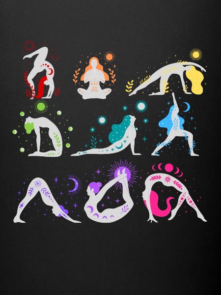 Rainbow Yoga Femmes