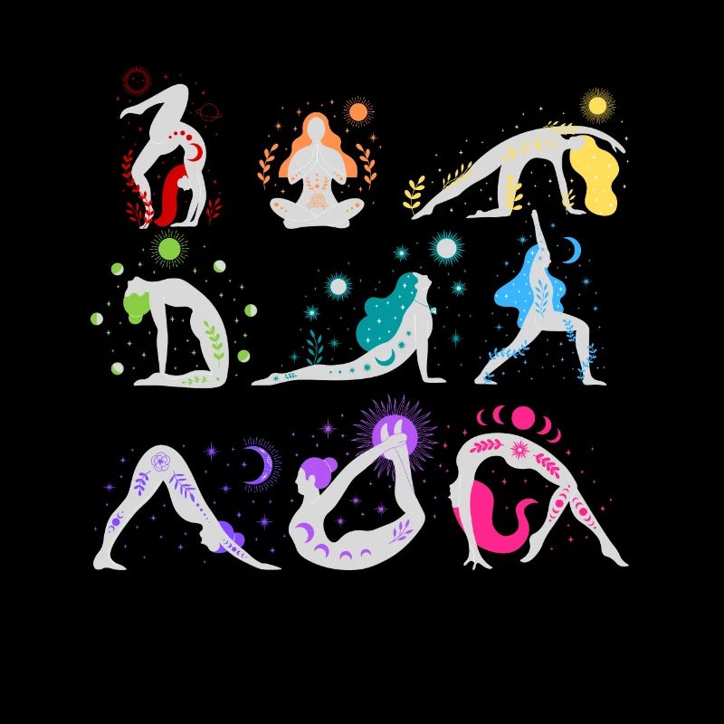 Rainbow Yoga Femmes