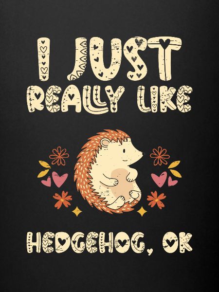 J’aime vraiment Hedgehog Ok