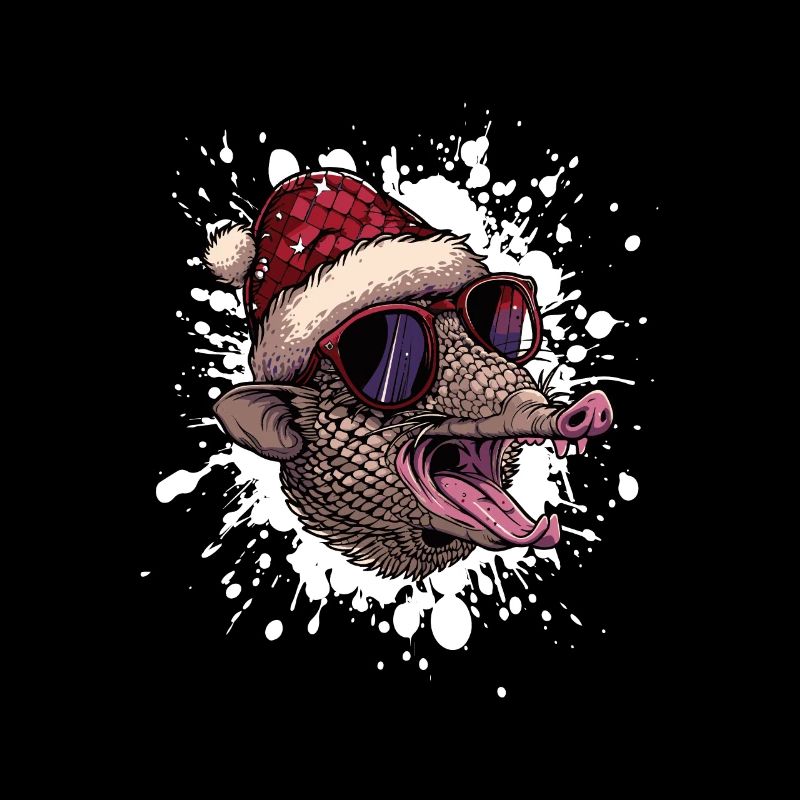 Armadillo Noël Drôle